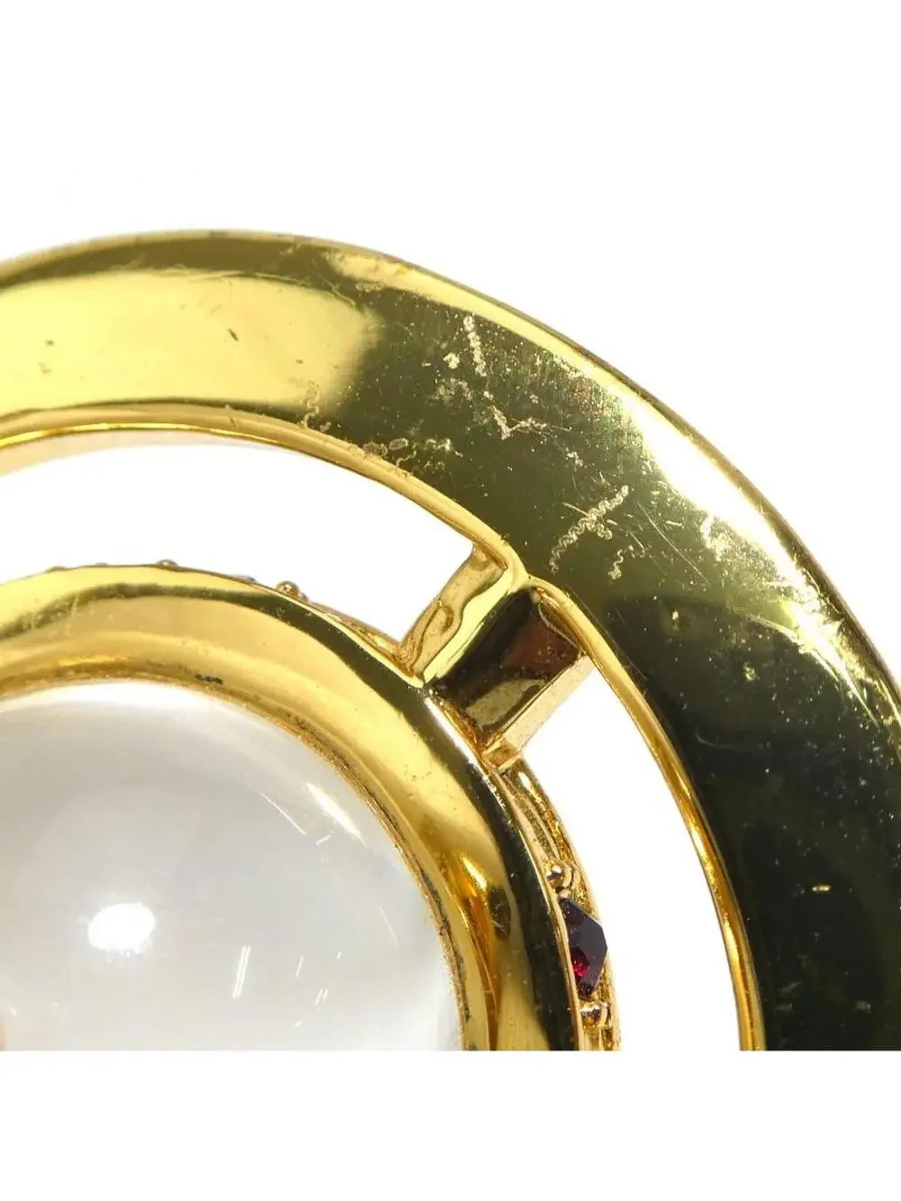 Auth Vivienne Westwood Necklace Gold #302745V17B